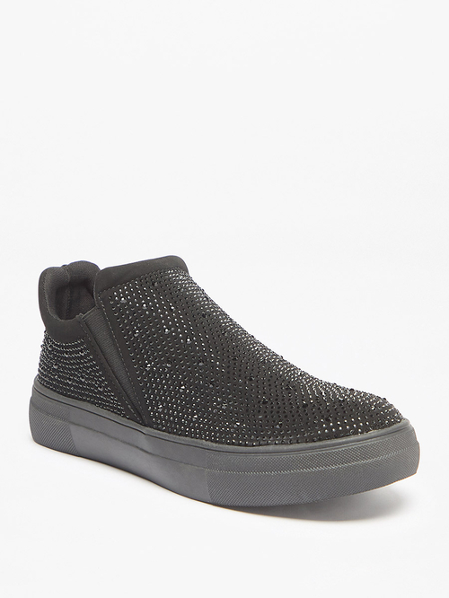 Embellished slip on sneakers shop