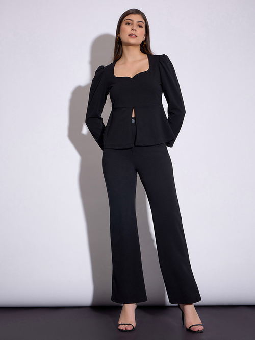 Formal peplum tops sales