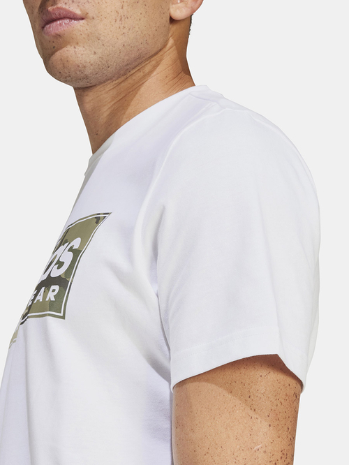 Adidas camo linear t shirt mens store