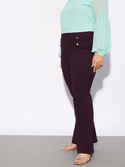 Bell button trouser sale