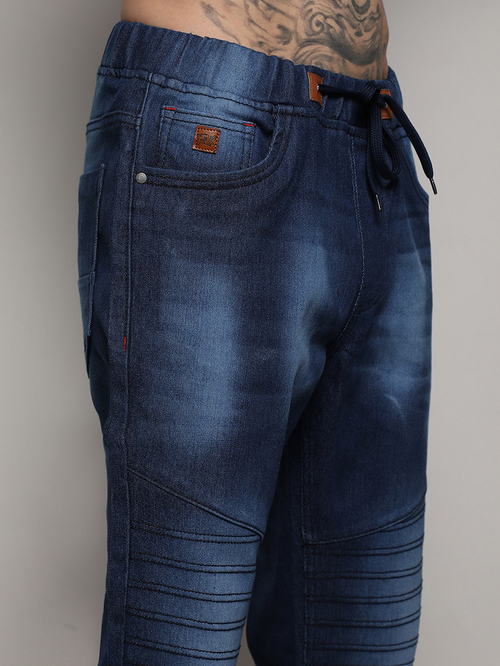 Cinched jean shorts hot sale