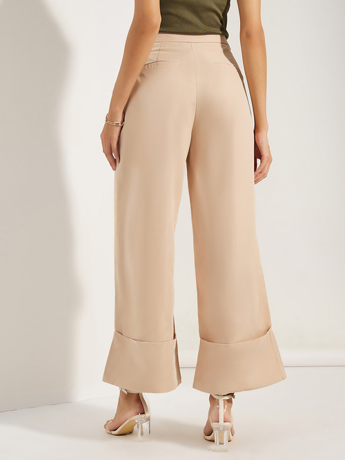 Womens wide leg ankle pants on sale