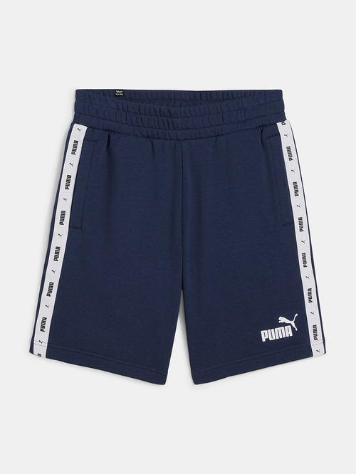 Buy Essentials Tape Shorts 9 Shorts Navy Blue For Men Styli Kuwait
