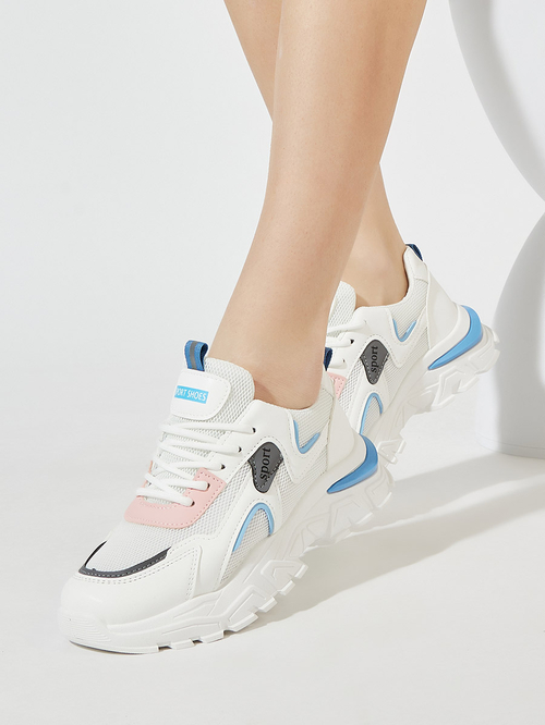 Chunky sneakers colorful 2025