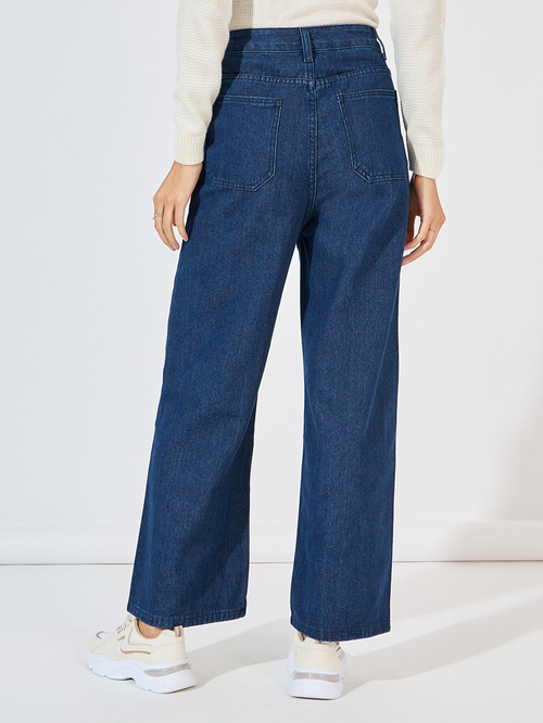 Super high waisted wide leg jeans cheap