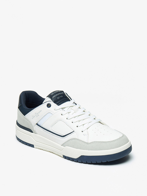 Buy Color Block Lace Up Sneakers White For Men Styli Saudi