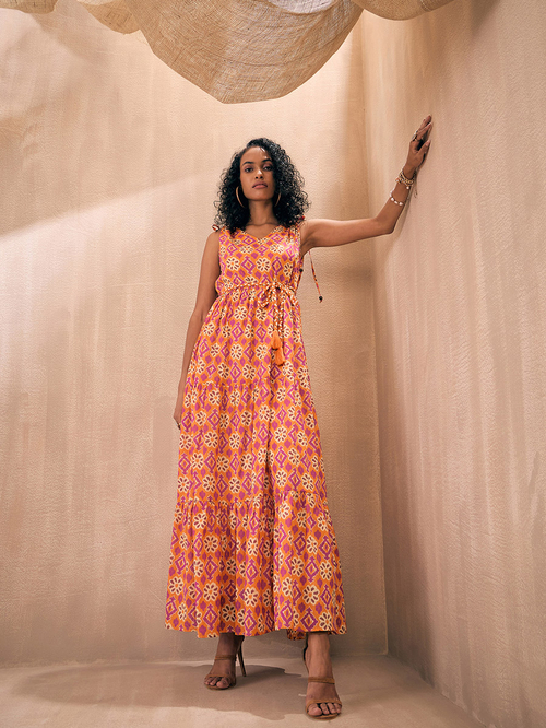 Ikat maxi dress hot sale