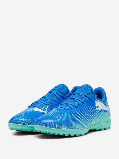 Buy FUTURE 7 PLAY Turf Training Football Shoes Blue For Men Styli Saudi