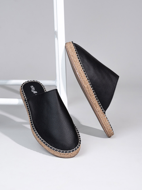 Faux leather espadrilles online