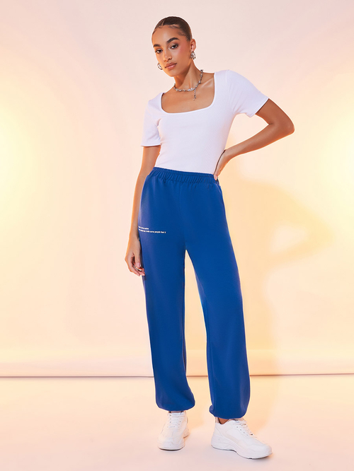 Graphic joggers womens clearance