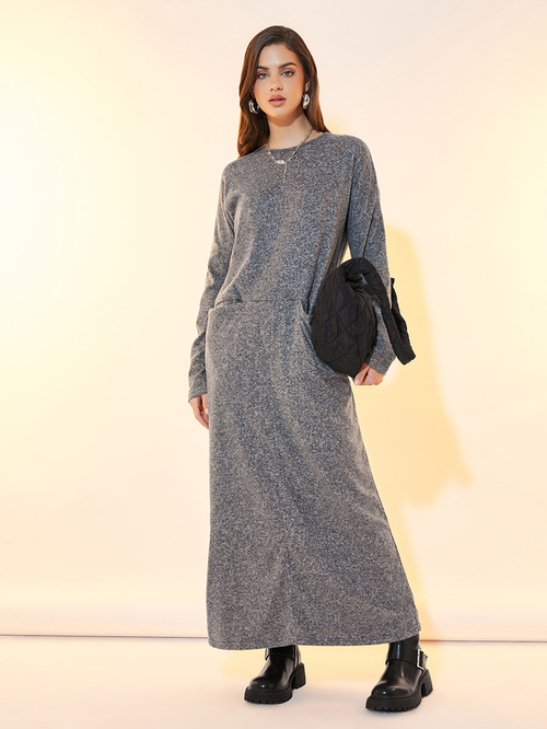 Melange maxi dress 2025