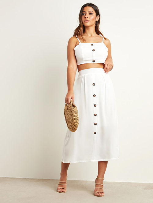 A line skirt co ord online