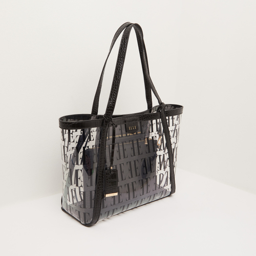 Moschino clear tote clearance