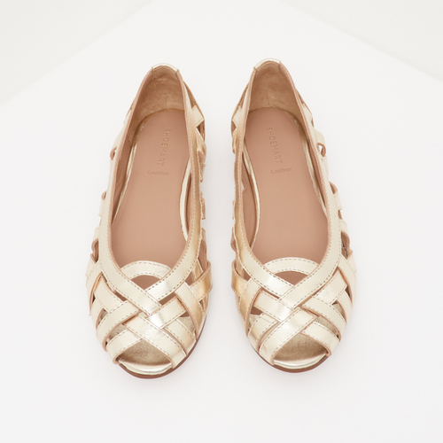 Cut out ballerina shoes on sale