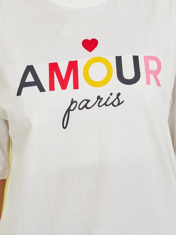 WearAll - Mprmé Crop T-Shrt Top à Manches Courts - Hauts - Femmes