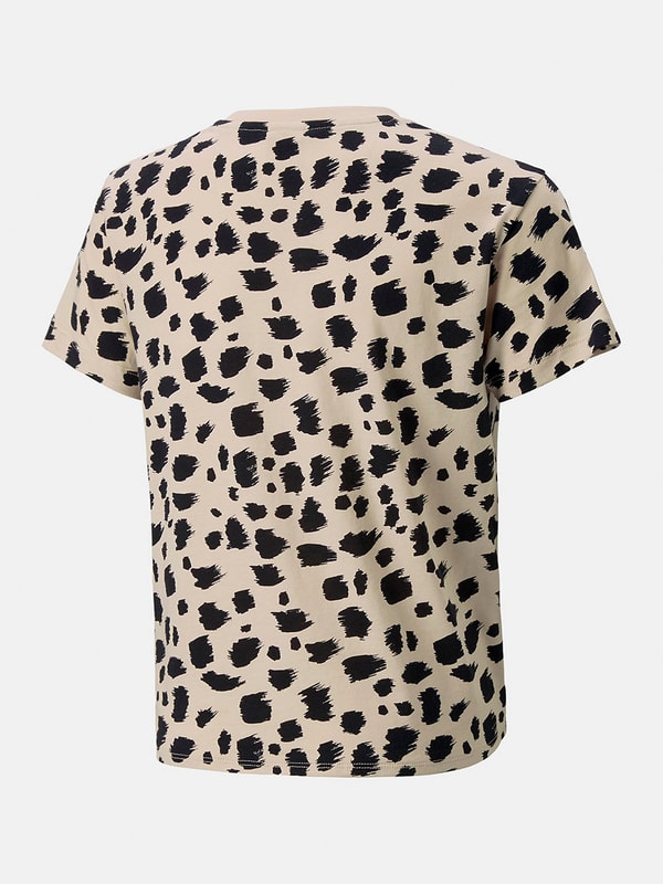 Essentials Animal AOP Knotted T-shirt