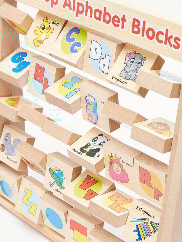 Buy Flip Flop Alphabet Blocks Cream For Kids Styli Saudi