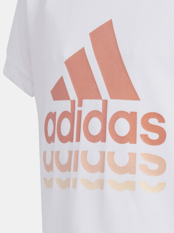 Rose gold adidas shirt hotsell