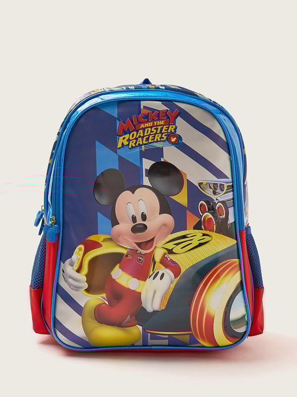 Mickey and the roadster racers backpack outlet