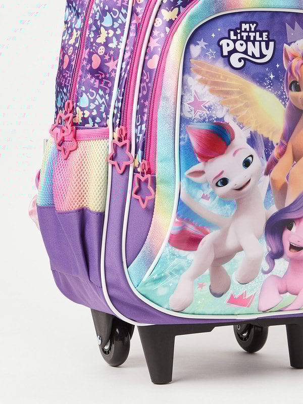 Buy My Little Pony Print Trolley Bag 16 Inches Multi For Kids Styli Kuwait