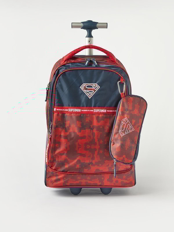 Superman trolley bag clearance