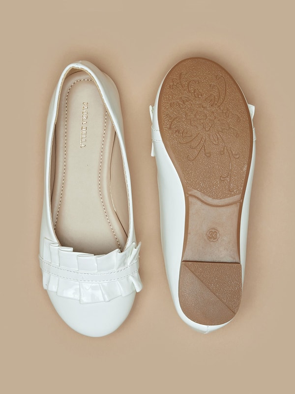 ruffle slip on sneakers