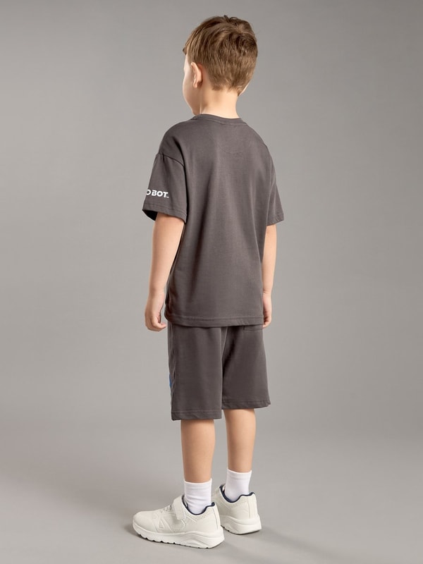 S*A様 2☆ SATION トップス S　新品 ☆サルセーション Buy Astro Bot Print Cotton T-Shirt and Shorts Set Black For