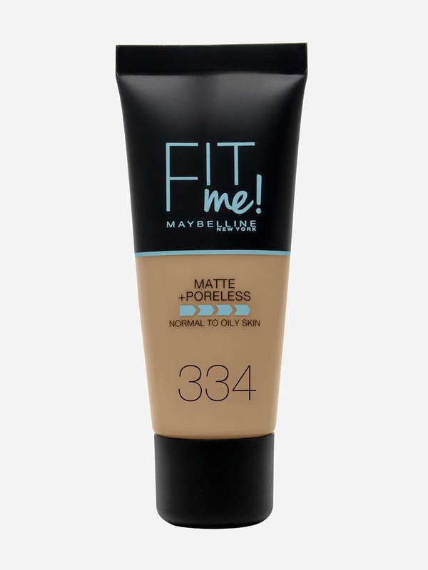 Fit Me Matte and Poreless Foundation - 334 Warm Tan For Beauty at Saudi ...