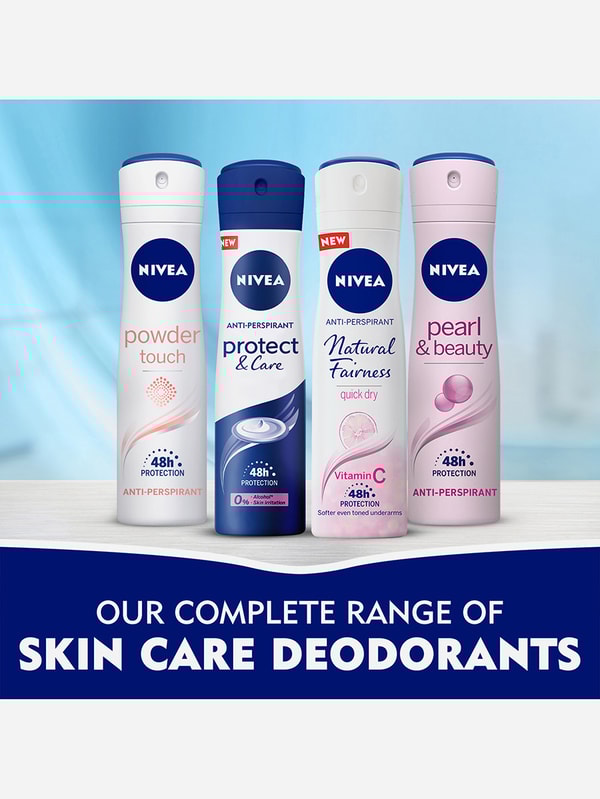 Natural Fairness Antiperspirant Deodorant Spray, 150ml Styli