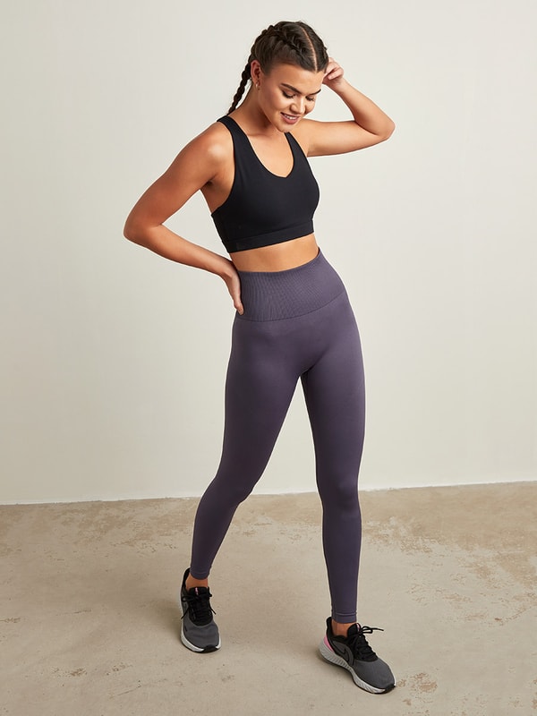 Buy Cross Back Firm Support Sports Bra Black For Women Styli Saudi