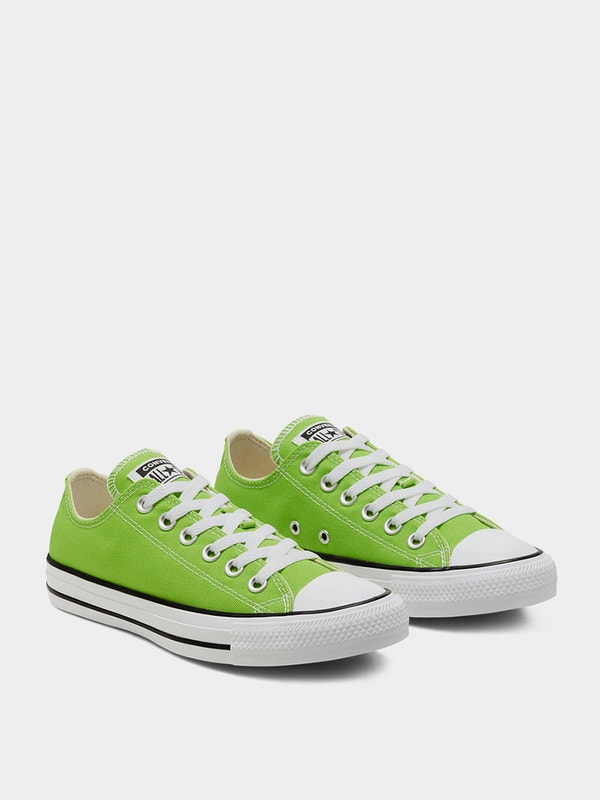 Buy Chuck Taylor All Star Ox Sneakers Neon Green For Women Styli Saudi