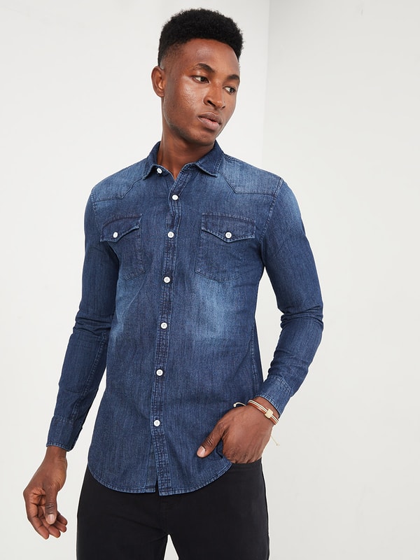 Jeans fabric shirt 2025