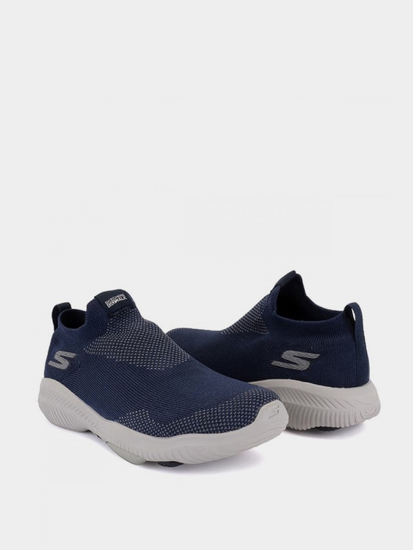 Buy Go Walk Revolution Ultra Trainers Navy Blue For Men Styli UAE