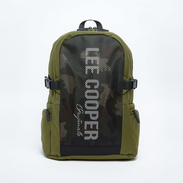 Buy Camo Printed Backpack with Side Zip Pocket Green For Men