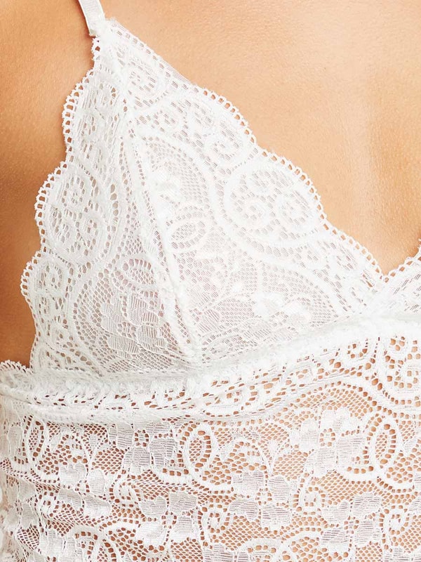 Buy Pack of 4 - Lace and Satin Cami with Satin Short and