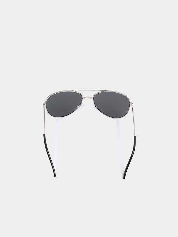 Thin Frame Aviator Sunglasses with Nose Pads Styli
