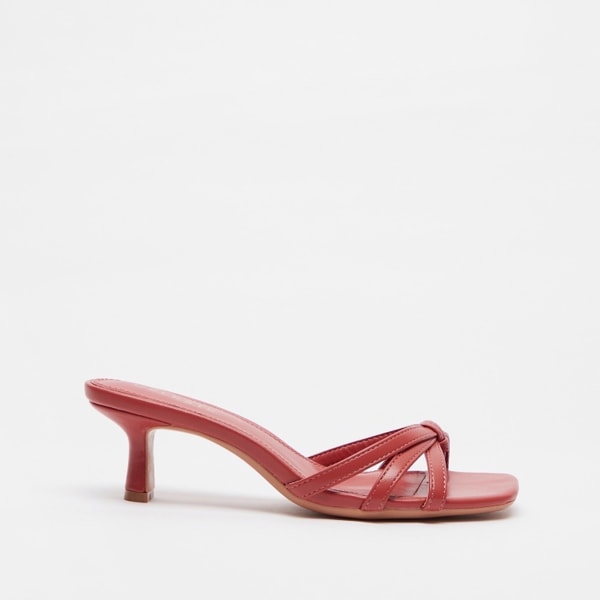 Open Toe Kitten Heels Strappy Sandals For Women at Saudi Styli