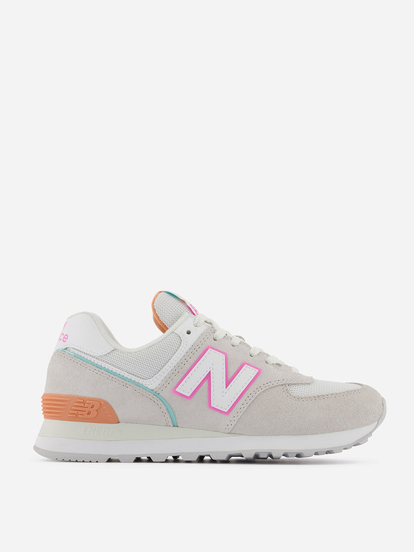 Buy 574 Lifestyle Sneakers with Encap Midsole Grey For Women Styli UAE