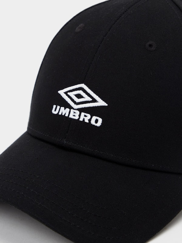 ★UMBRO★ Crispy Taslan Ball Cap Black UQ223CCP56 UQ223CCP56 Buy Lifestyle Logo Baseball Cap Black For Men | Styli Saudi