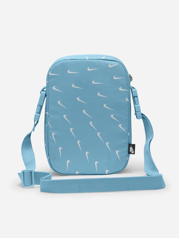 Buy Heritage Swoosh All Over Print Crossbody Bag Blue For Women Styli Saudi