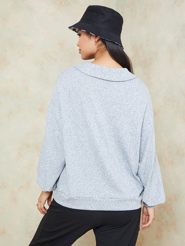 Oversized polo long sleeve discount