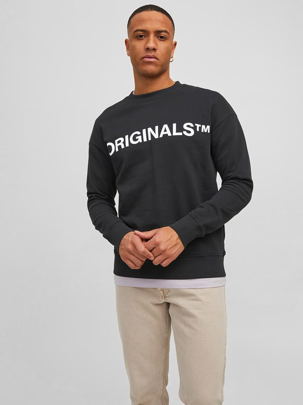 Black designer sweatshirt mens outlet