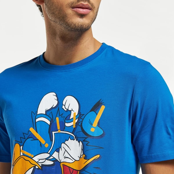 Donald duck t shirt mens shop