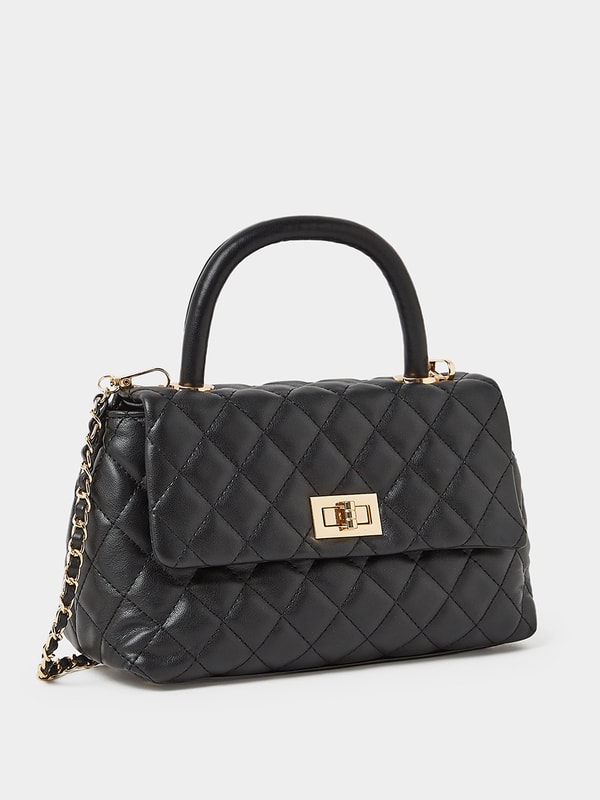 One side long handbag top