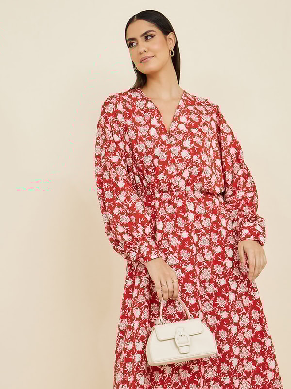 【新品タグ付】Philosophy Floral Long Dress red 300x300-f3-albu-jc-j-25-
