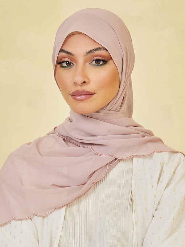 Scallop Edge Hijab | Styli