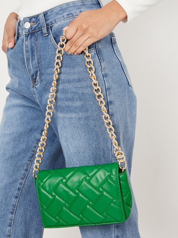 Quilted midi crossbody 2025 bag