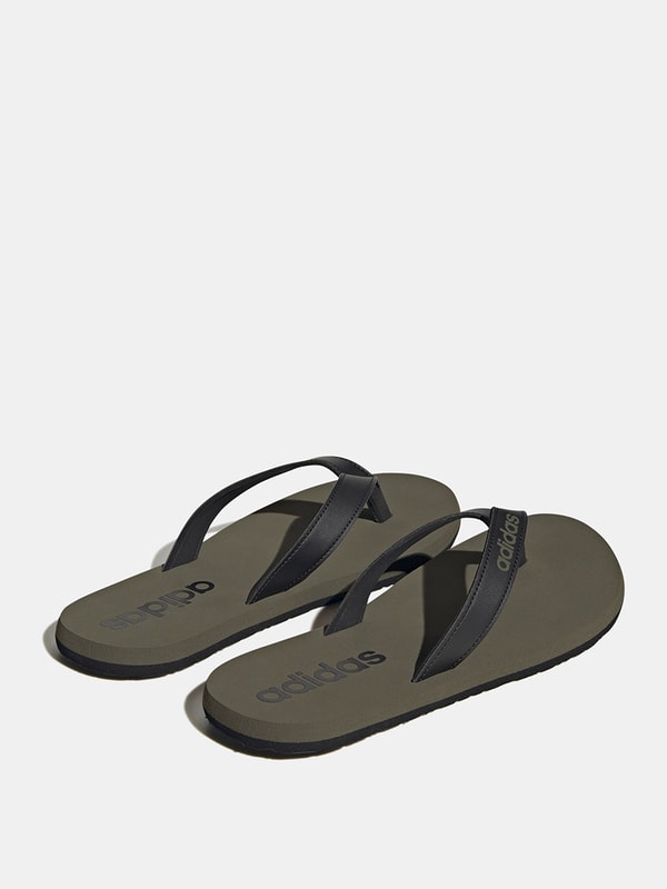 Adidas women grey shop eezay glitter colourblocked flip-flops