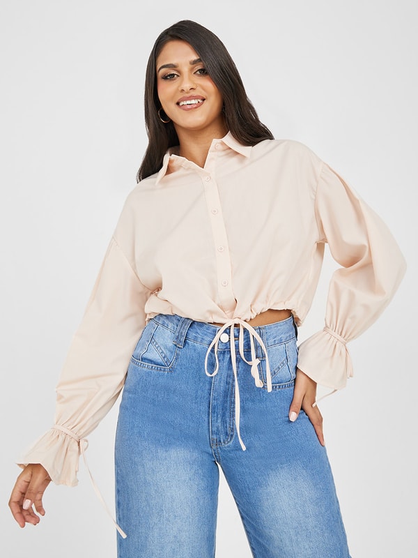 Oversized clearance shirt collar