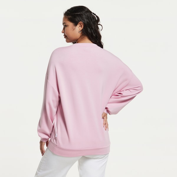 Orihime Graphic Drop Shoulder Knit Sweatshirt For Women at